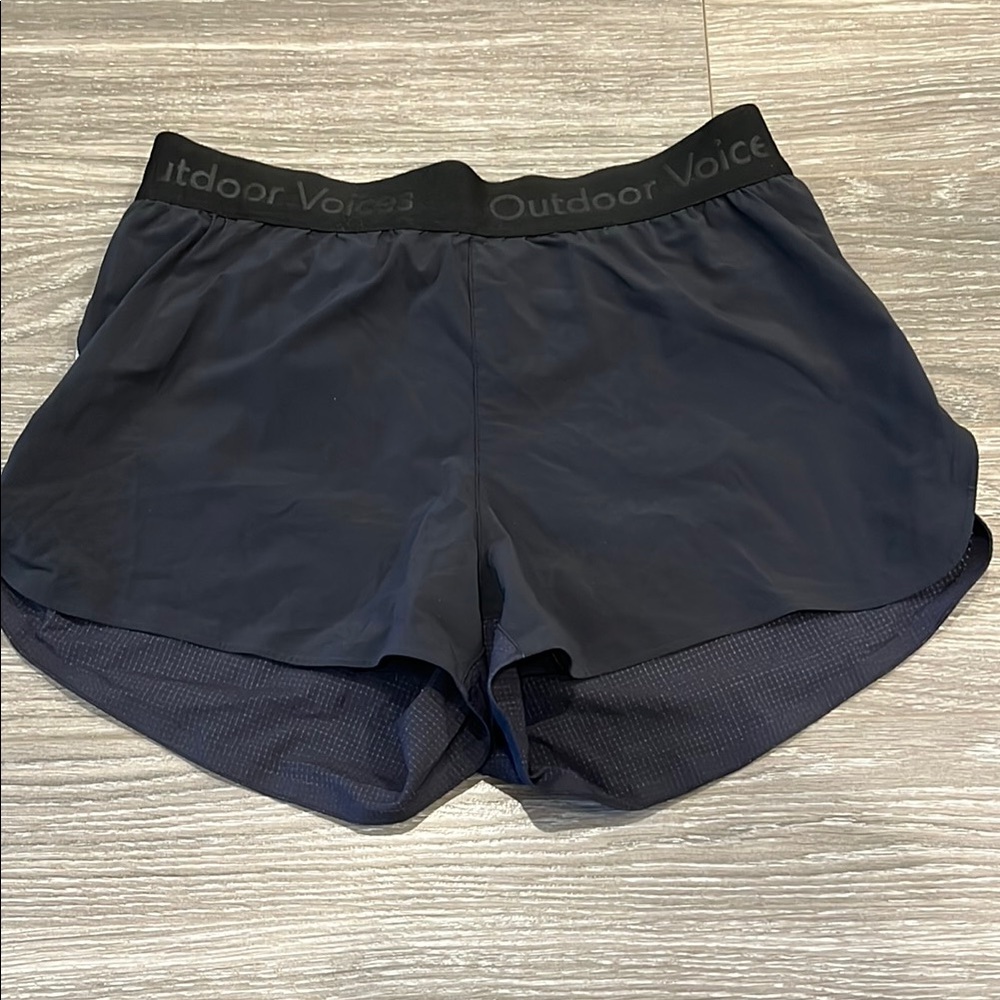 Outdoor Voices Women's Black Shorts